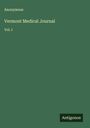 Anonymous: Vermont Medical Journal, Buch