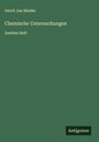 Gerrit Jan Mulder: Chemische Untersuchungen, Buch