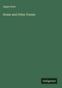 Angus Ross: Home and Other Poems, Buch