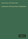George Alsop: A character of the province of Maryland, Buch