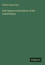 William Draper Swan: First lessons in the history of the United States, Buch