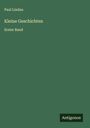 Paul Lindau: Kleine Geschichten, Buch