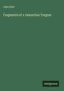John Nutt: Fragments of a Samaritan Targum, Buch
