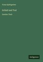 Franz Splittgerber: Schlaf und Tod, Buch
