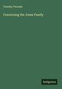 Timothy Titcomb: Concerning the Jones Family, Buch