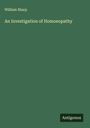 William Sharp: An Investigation of Homoeopathy, Buch