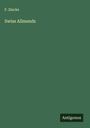 F. Zincke: Swiss Allmends, Buch