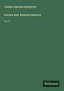 Thomas Chandler Haliburton: Nature and Human Nature, Buch