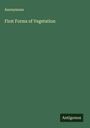 Anonymous: First Forms of Vegetation, Buch