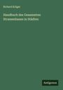 Richard Krüger: Handbuch des Gesammten Strassenbaues in Städten, Buch