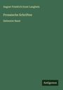 August Friedrich Ernst Langbein: Prosaische Schriften, Buch