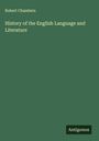 Robert Chambers: History of the English Language and Literature, Buch