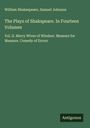 William Shakespeare: The Plays of Shakspeare. In Fourteen Volumes, Buch