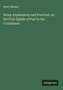 Albert Barnes: Notes, Explanatory and Practical, on the First Epistle of Paul to the Corinthians, Buch