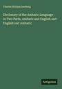 Charles William Isenberg: Dictionary of the Amharic Language : in Two Parts, Amharic and English and English and Amharic, Buch