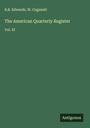 B. B. Edwards: The American Quarterly Register, Buch