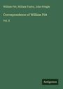 William Pitt: Correspondence of William Pitt, Buch
