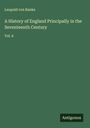 Leopold von Ranke: A History of England Principally in the Seventeenth Century, Buch