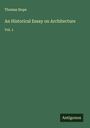Thomas Hope: An Historical Essay on Architecture, Buch