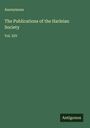 Anonymous: The Publications of the Harleian Society, Buch