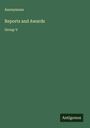 Anonymous: Reports and Awards, Buch