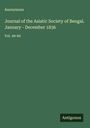 Anonymous: Journal of the Asiatic Society of Bengal. January - December 1836, Buch