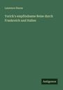 Laurence Sterne: Yorick's empfindsame Reise durch Frankreich und Italien, Buch