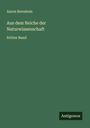 Aaron Bernstein: Aus dem Reiche der Naturwissenschaft, Buch