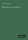 J. Sidney Boucher: Mensuration, Plane and Solid, Buch