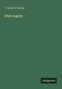 T. Lewis O. Davies: Bible English, Buch