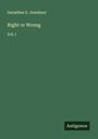Geraldine E. Jewsbury: Right or Wrong, Buch
