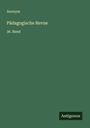 Anonym: Pädagogische Revue, Buch