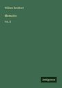 William Beckford: Memoirs, Buch
