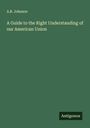 A. B. Johnson: A Guide to the Right Understanding of our American Union, Buch