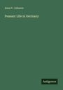 Anna C. Johnson: Peasant Life in Germany, Buch