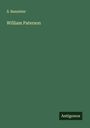 S. Bannister: William Paterson, Buch