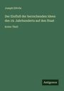 Joseph Eötvös: Der Einfluß der herrschenden Ideen des 19. Jahrhunderts auf den Staat, Buch