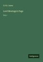 G. P. R. James: Lord Montagu's Page, Buch