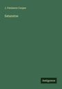 James Fenimore Cooper: Satanstoe, Buch