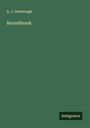 A. J. Greenough: Boundbrook, Buch