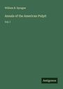 William B. Sprague: Annals of the American Pulpit, Buch