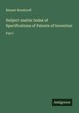 Bennet Woodcroft: Subject-matter Index of Specifications of Patents of Invention, Buch