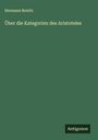 Hermann Bonitz: Über die Kategorien des Aristoteles, Buch