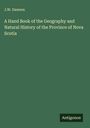 J. W. Dawson: A Hand Book of the Geography and Natural History of the Province of Nova Scotia, Buch