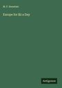M. F. Sweetser: Europe for $2 a Day, Buch