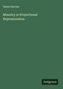 Salem Dutcher: Minority or Proportional Representation, Buch