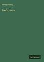 Henry Aveling: Poetic Hours, Buch