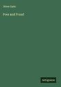 Oliver Optic: Poor and Proud, Buch