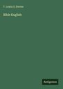 T. Lewis O. Davies: Bible English, Buch