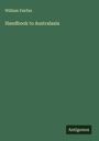 William Fairfax: Handbook to Australasia, Buch